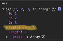 Array   toString   Array   toString
